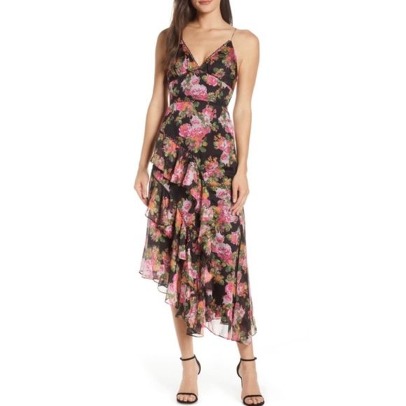 keepsake halo midi dress